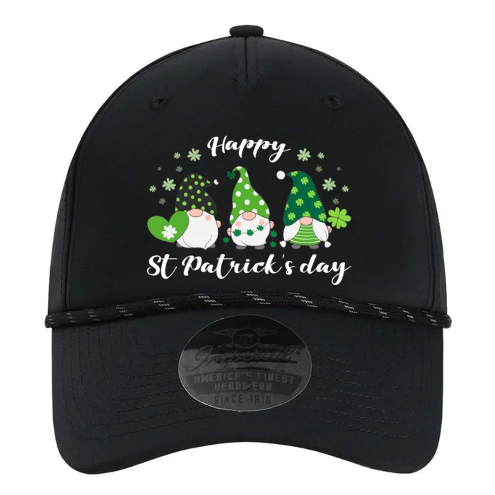 Happy St Patricks Day Green Gnome Irish Gift Performance The Dyno Cap