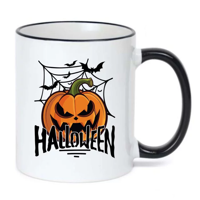 Halloween Spooky Pumpkin Black Color Changing Mug