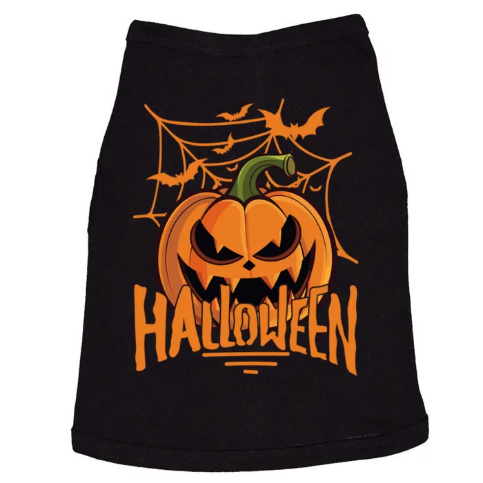 Halloween Spooky Pumpkin Doggie Tank