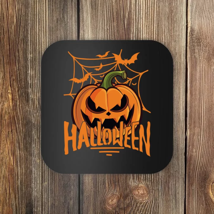 Halloween Spooky Pumpkin Coaster