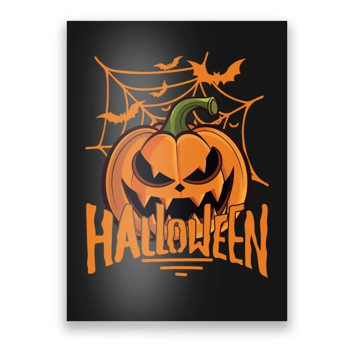 Halloween Spooky Pumpkin Poster