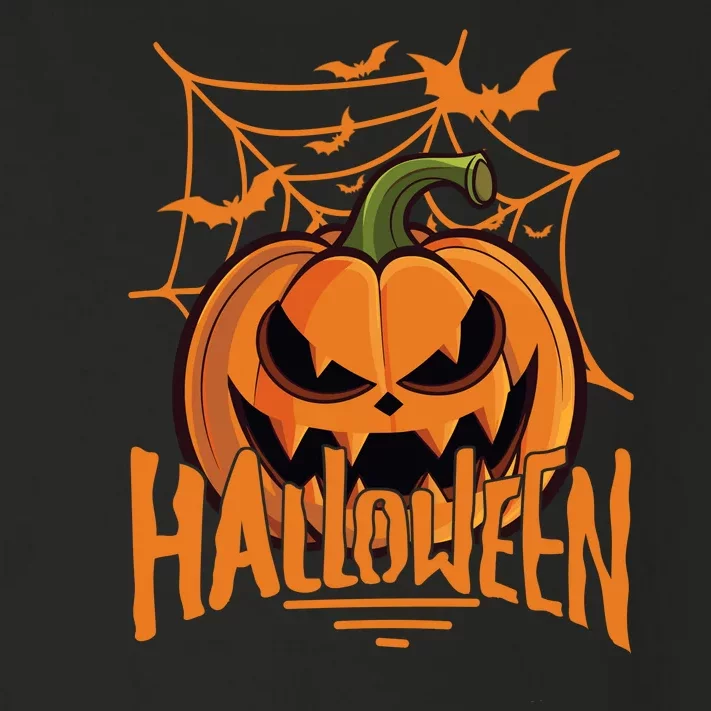 Halloween Spooky Pumpkin Toddler Long Sleeve Shirt