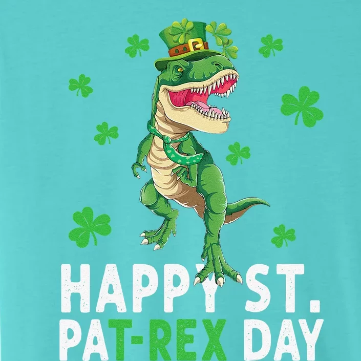 Happy St PatRex Saint Patrick's Day Dinosaurs ChromaSoft Performance T-Shirt