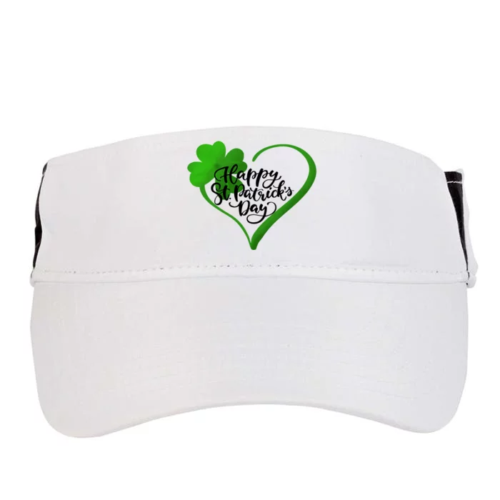 Happy St. Patrick's Day Funny Saint Patrick Irish Girl Boy Adult Drive Performance Visor