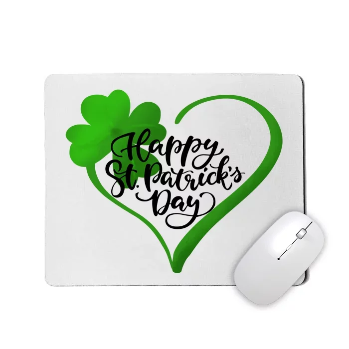 Happy St. Patrick's Day Funny Saint Patrick Irish Girl Boy Mousepad