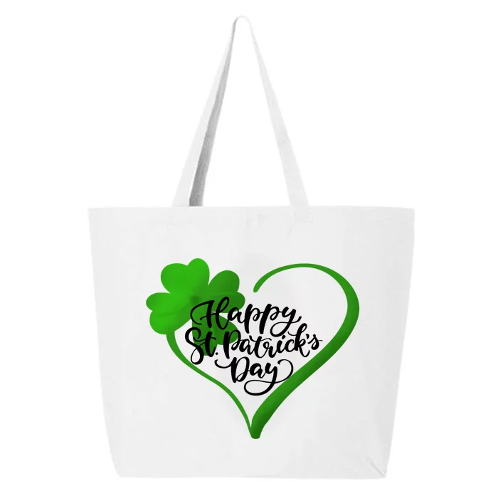 Happy St. Patrick's Day Funny Saint Patrick Irish Girl Boy 25L Jumbo Tote