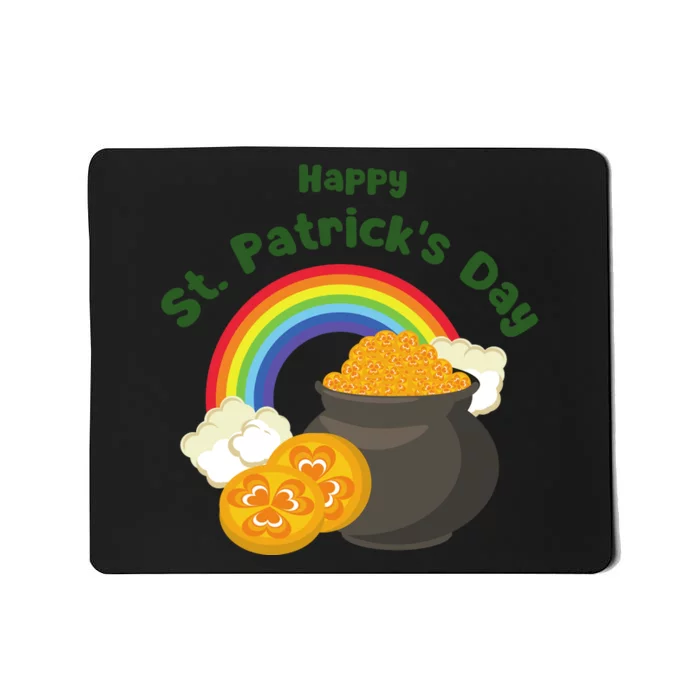 Happy St. Patrick's Day Funny Saint Patrick Irish Girl Boy Mousepad