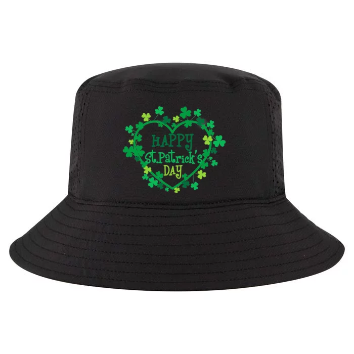 Happy St. Patrick's Day Funny Saint Patrick Irish Girl boy Cool Comfort Performance Bucket Hat