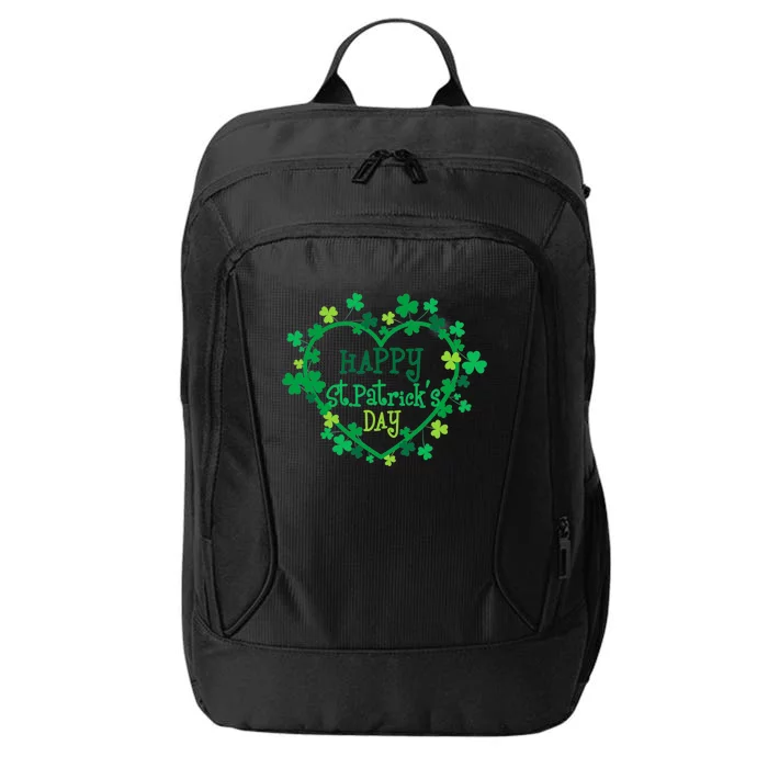 Happy St. Patrick's Day Funny Saint Patrick Irish Girl boy City Backpack