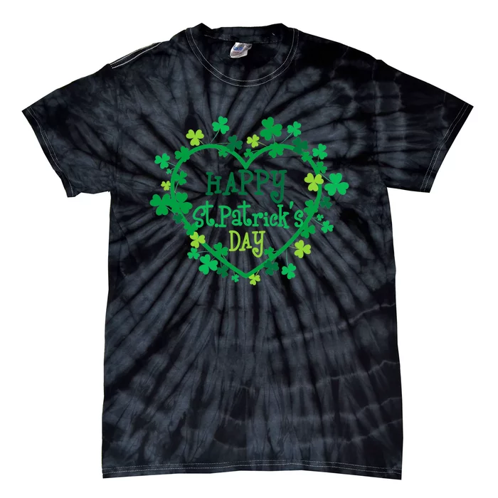 Happy St. Patrick's Day Funny Saint Patrick Irish Girl boy Tie-Dye T-Shirt