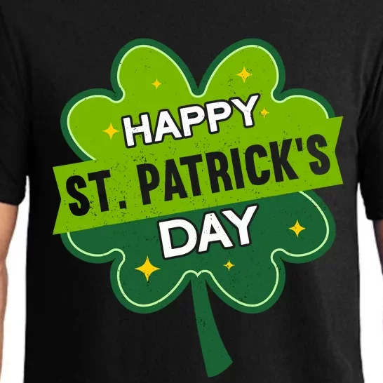 Happy St. Patrick’S Day | Shamrock Funny St. Patrick’S Day Pajama Set