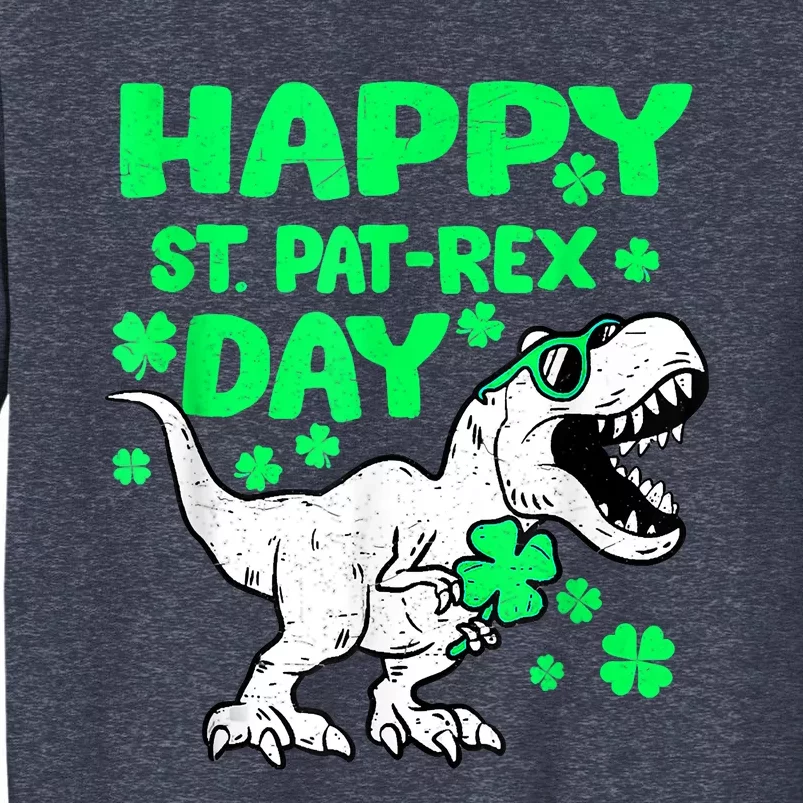 Happy St PaT Rex Dinosaur Saint Patrick's Day Sweatshirt