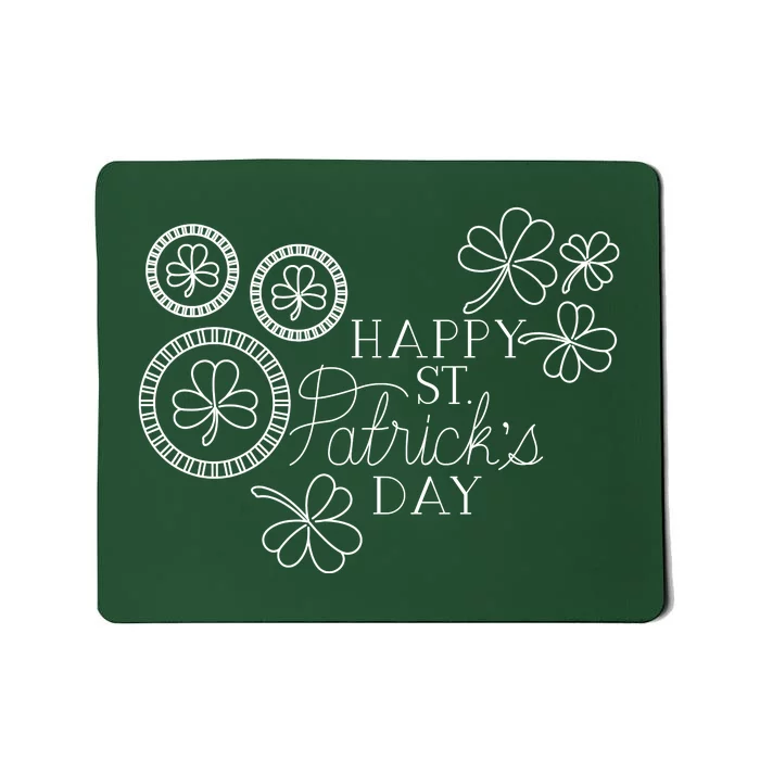 Happy St Patrick's Day Holiday Gift Mousepad