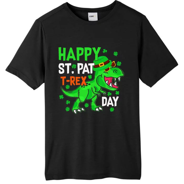 Happy St PatRex Saint Patrick's Day Dinosaurs ChromaSoft Performance T-Shirt