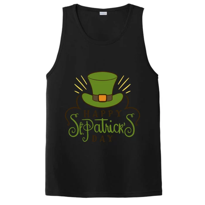 Happy St Patrick Day Performance Tank