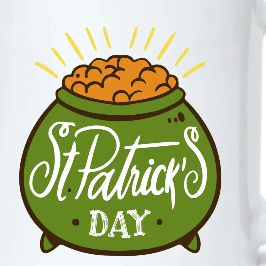 Happy St Patrick Day Black Color Changing Mug