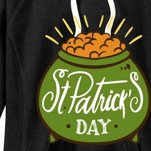 Happy St Patrick Day Women's Fleece Hoodie