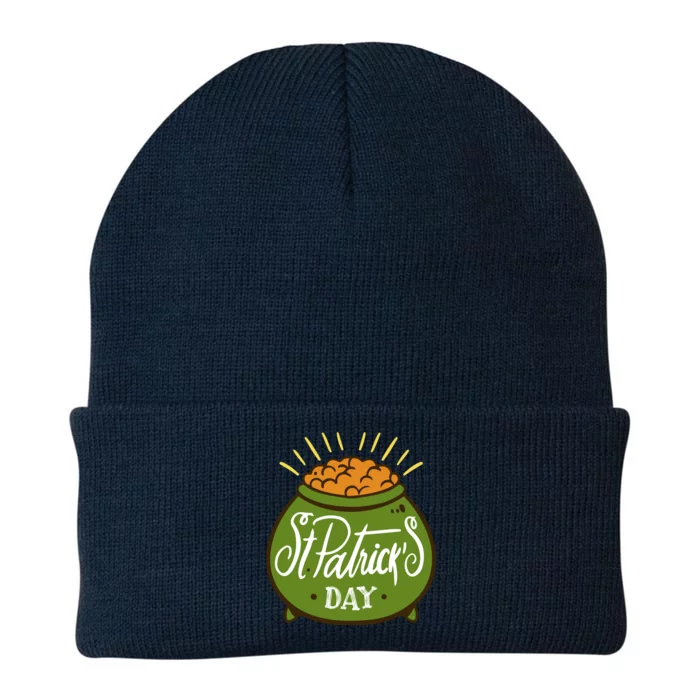 Happy St Patrick Day Knit Cap Winter Beanie