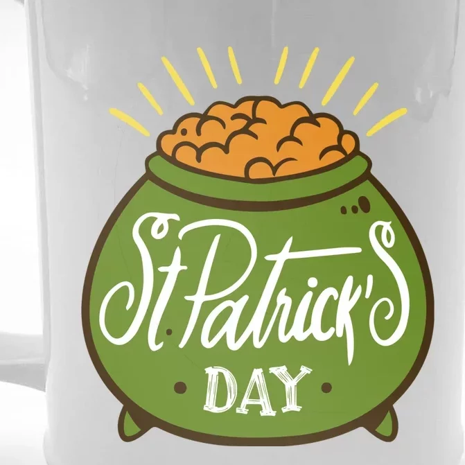 Happy St Patrick Day Front & Back Beer Stein