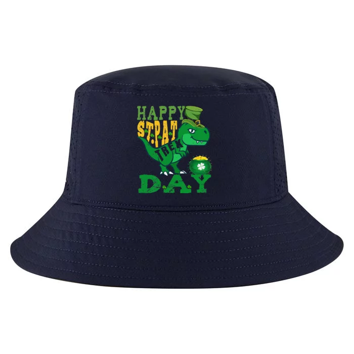 Happy St. PatRex Day Saint Patrick's Day Dinosaurs Cool Comfort Performance Bucket Hat