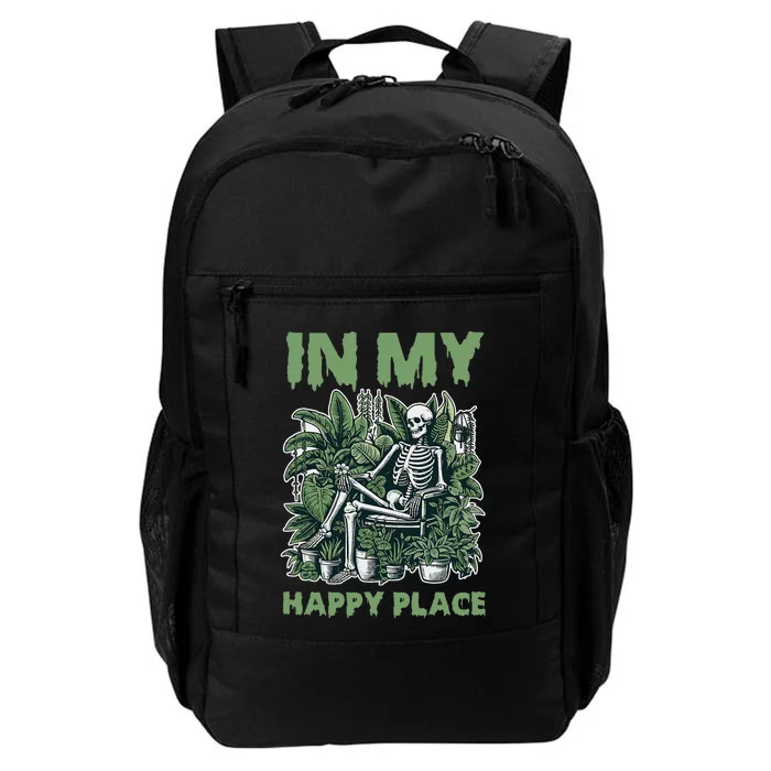 Halloween Skeleton Plants Alive Cute Daily Commute Backpack