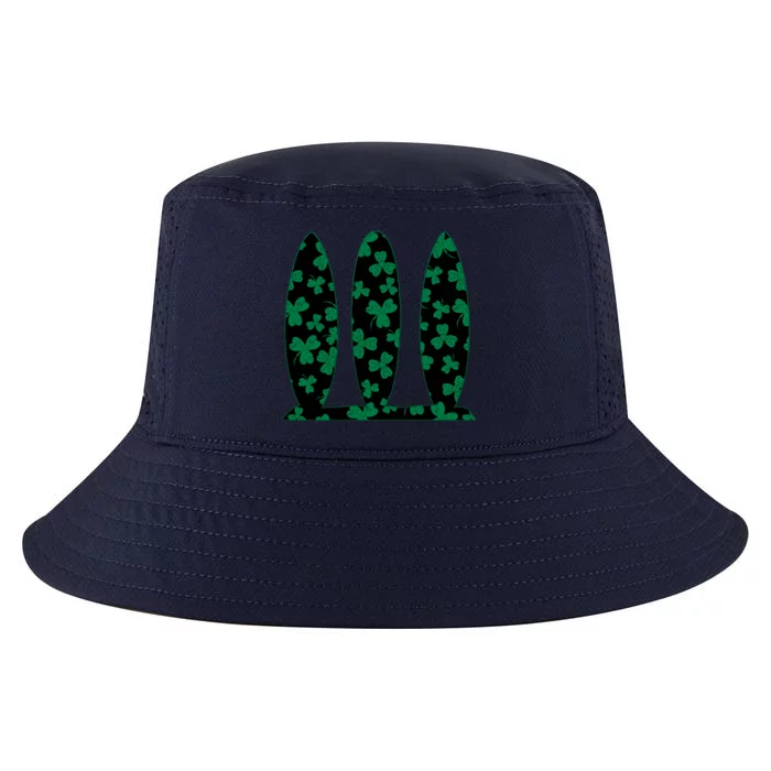 Hawaiian St Patrick Day Surfing Gift Cool Gift Cool Comfort Performance Bucket Hat