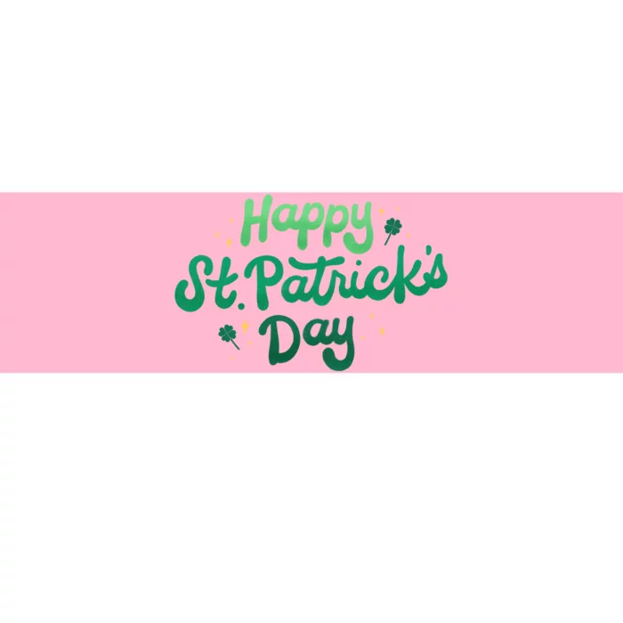 Happy St Patrick's Day Holiday Gift Bumper Sticker