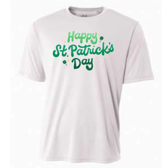 Happy St Patrick's Day Holiday Gift Cooling Performance Crew T-Shirt