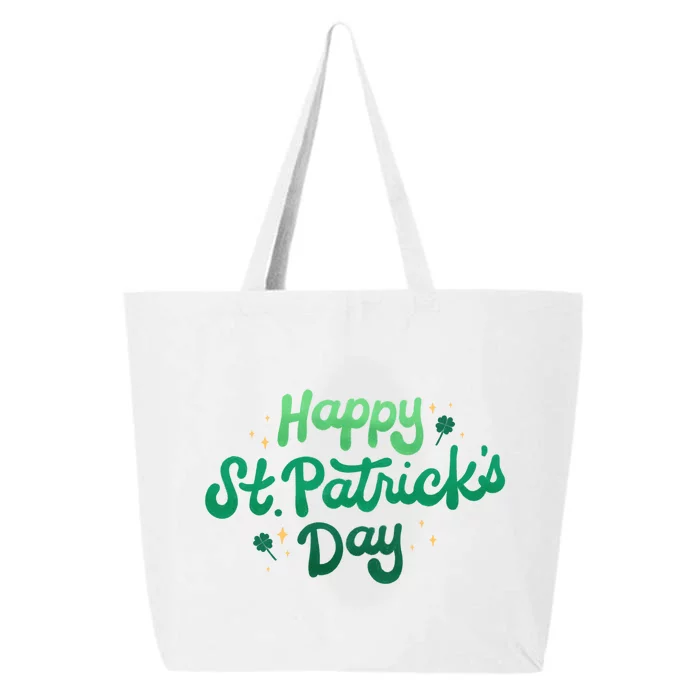 Happy St Patrick's Day Holiday Gift 25L Jumbo Tote