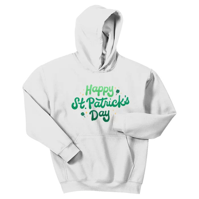 Happy St Patrick's Day Holiday Gift Kids Hoodie