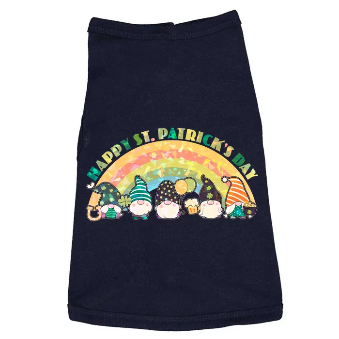 Happy St. PatrickS Day Leprechaun Gnomes Doggie Tank