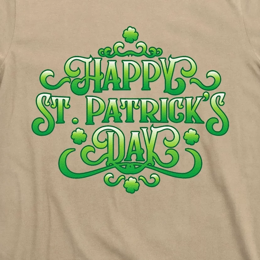 Happy St. Patrick's Day Irish Holiday Shamrock T-Shirt