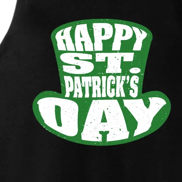 Happy St. Patrick’s Day Ladies Tri-Blend Wicking Tank