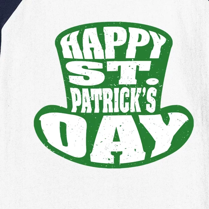 Happy St. Patrick’s Day Baseball Sleeve Shirt