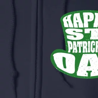 Happy St. Patrick’s Day Full Zip Hoodie