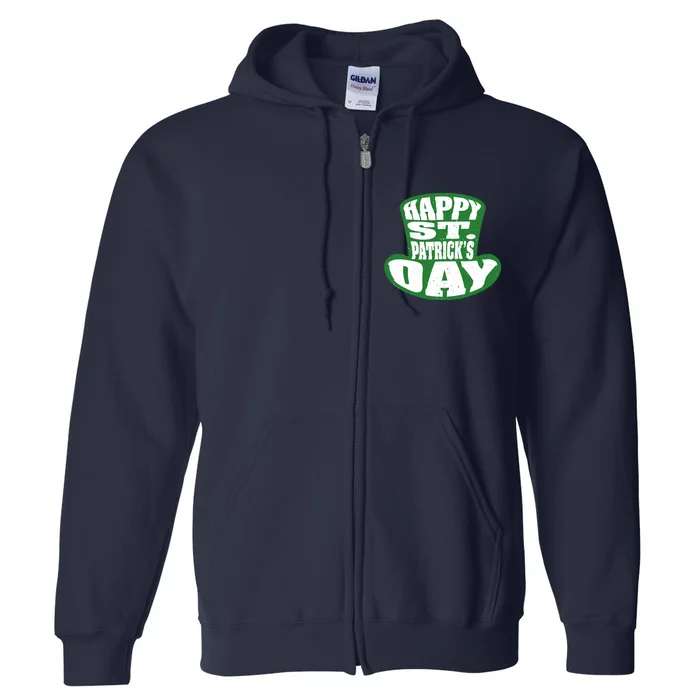 Happy St. Patrick’s Day Full Zip Hoodie