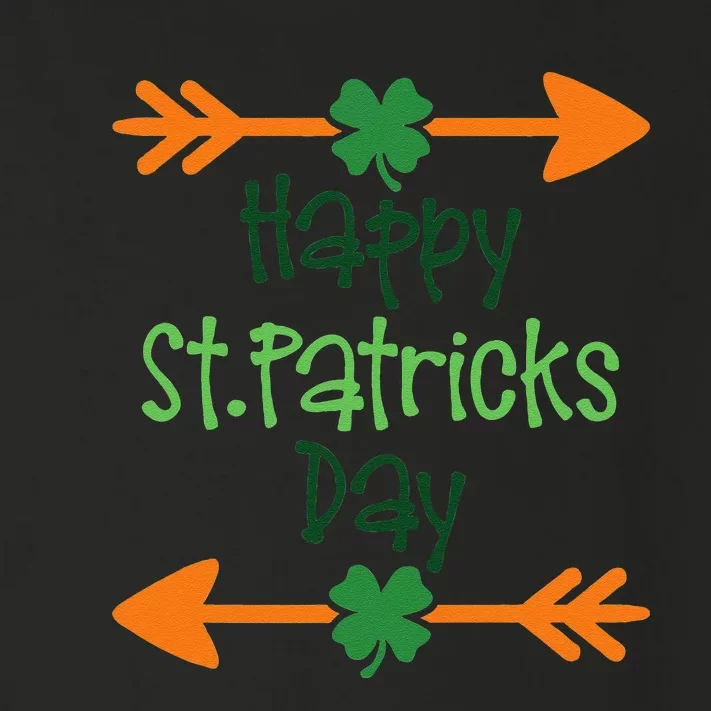 Happy Saint Patrick's Day Lucky Charmss Paddy's Day March 17 Happy Cute Toddler Long Sleeve Shirt