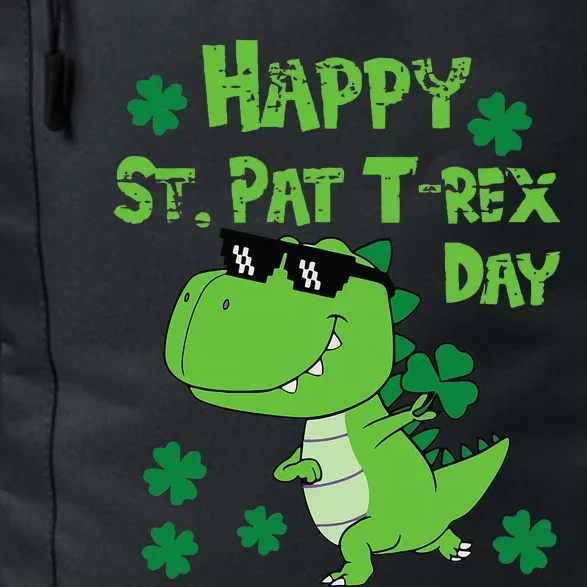 Happy St Pat Rex Dinosaur Saint Patrick'S Day Daily Commute Backpack