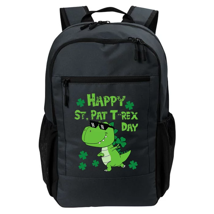 Happy St Pat Rex Dinosaur Saint Patrick'S Day Daily Commute Backpack