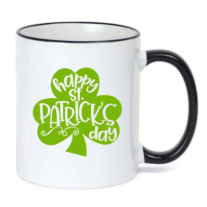 Happy Saint Patrick's Day Lucky Charmss Paddy's Day March 17 Love Black Color Changing Mug