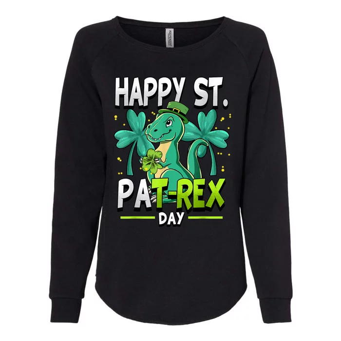 Happy St Patricks Day Happy St Patrex Day Womens California Wash Sweatshirt