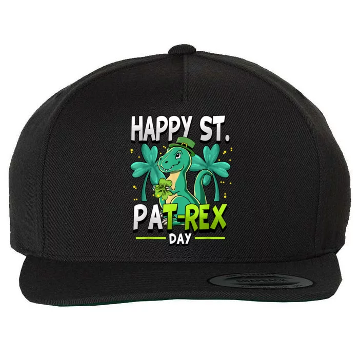 Happy St Patricks Day Happy St Patrex Day Wool Snapback Cap