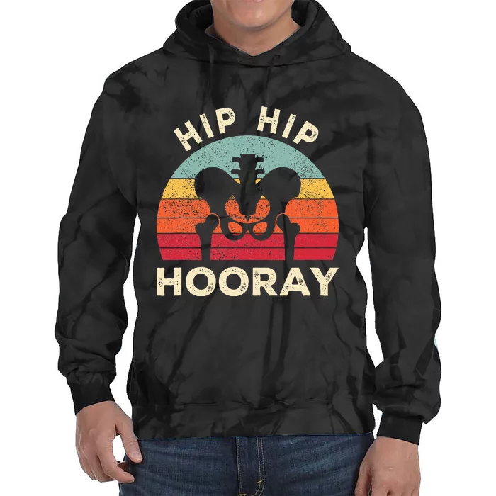 Hip Surgery Recovery Hip Replacement Recovery Tie Dye Hoodie