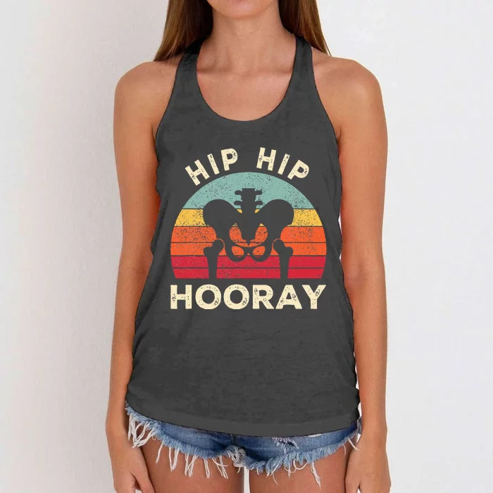 Hip Surgery Recovery Hip Replacement Recovery Women's Knotted Racerback Tank