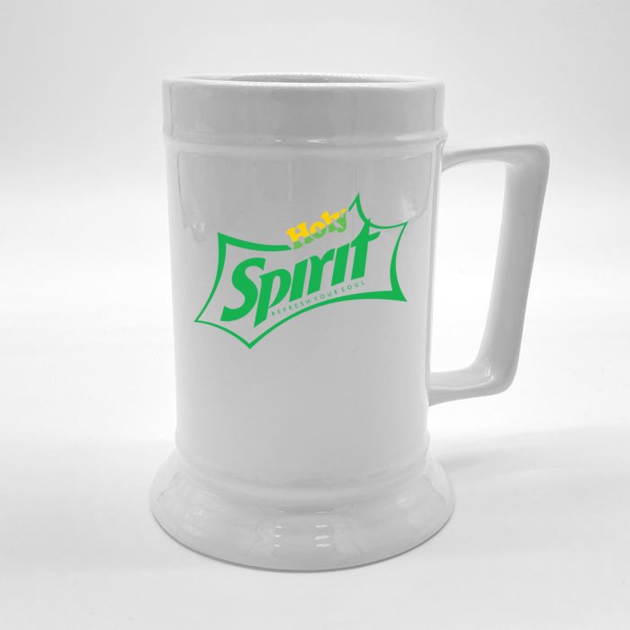 Holy Spirit Refresh Your Soul Front & Back Beer Stein