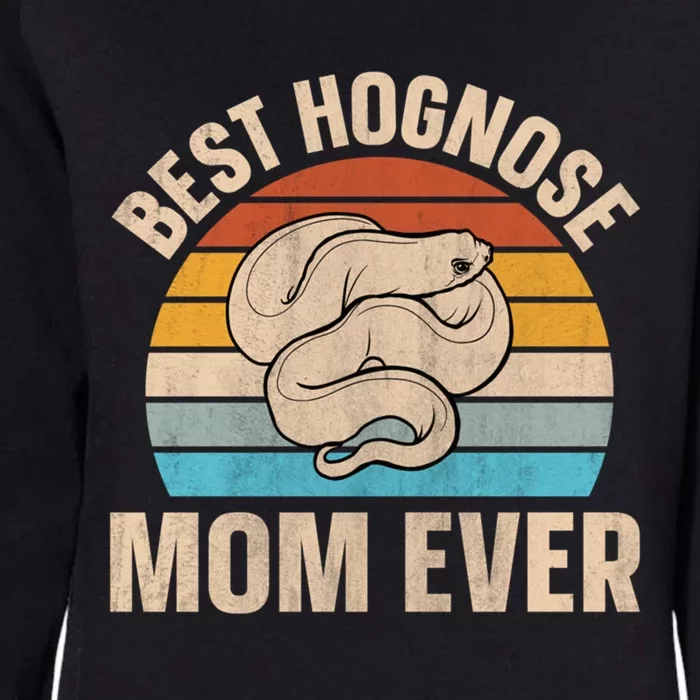 Hognose Snake Reptile Retro Best Hognose Mom Ever Gift Womens California Wash Sweatshirt