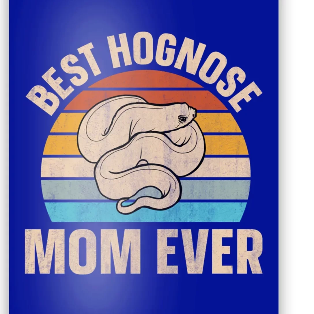 Hognose Snake Reptile Retro Best Hognose Mom Ever Gift Poster