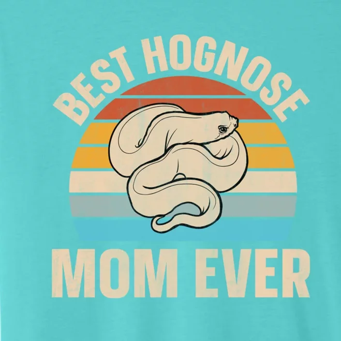 Hognose Snake Reptile Retro Best Hognose Mom Ever Gift ChromaSoft Performance T-Shirt