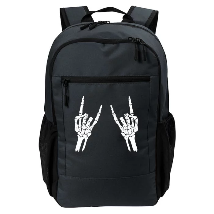 Halloween Skeleton Rocker Graphic Gift Daily Commute Backpack