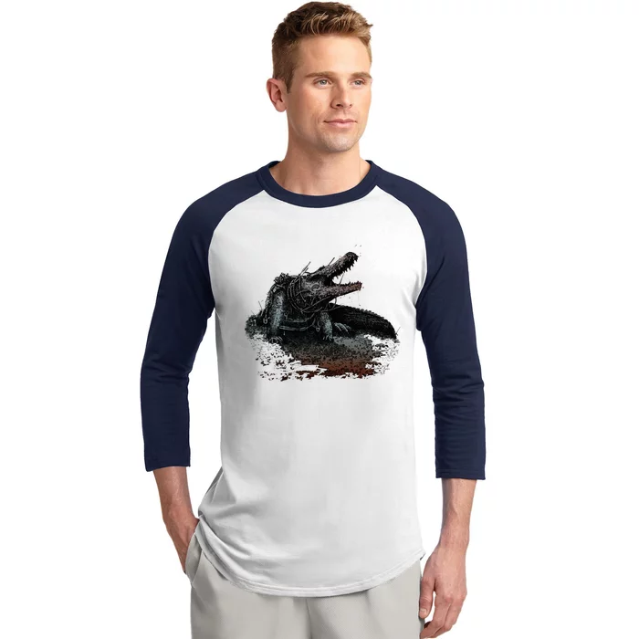 Hunt Showdown Rotjaw Baseball Sleeve Shirt